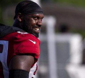 Chandler Jones reports to Cardinals training camp after reportedly requesting to be traded